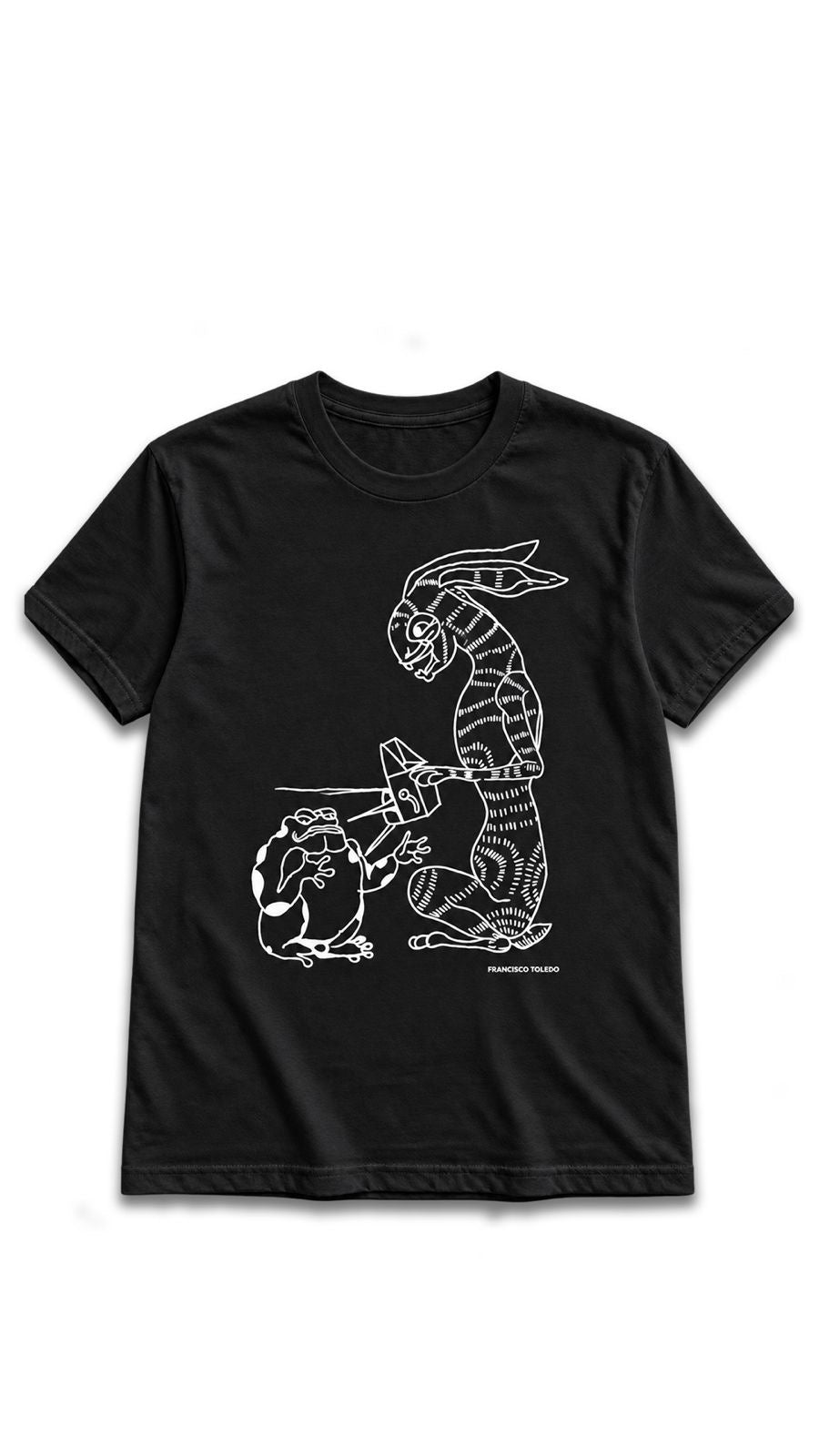 Playera Sapo y Conejo / diseño Francisco Toledo