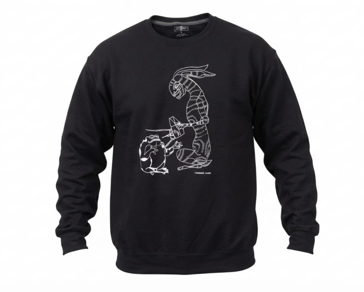 Sudadera sapo y conejo