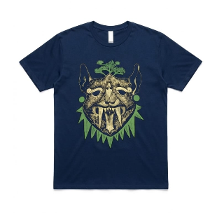 Playera murciélago pencas