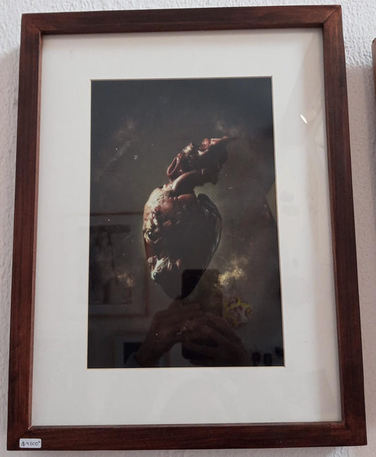 Fotografía enmarcada El corazón