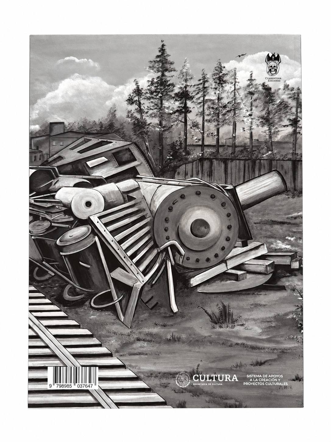 Libro "The waste land". Autor: Laureana Toledo.