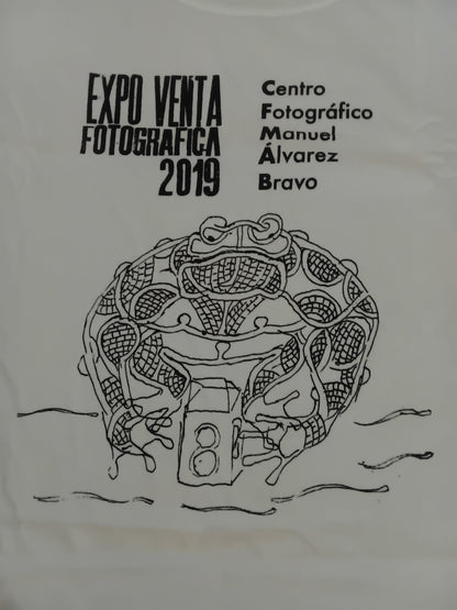 Playera blanca Expo venta CFMAB 2019