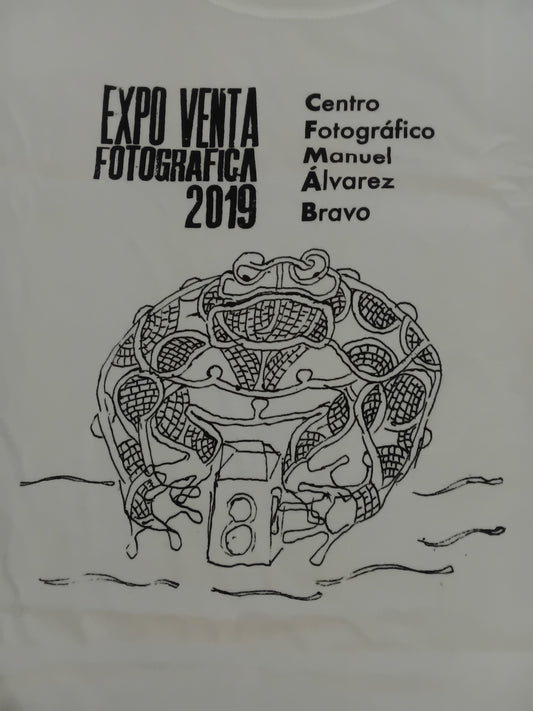 Playera blanca Expo venta CFMAB 2019